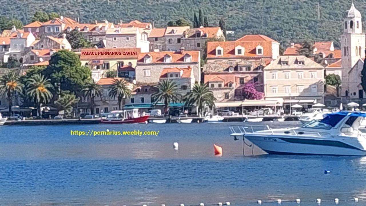Palace Pernarius Cavtat Exteriör bild